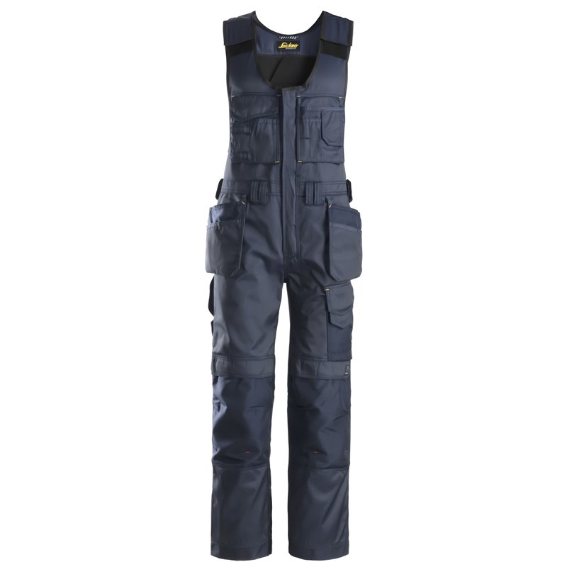 0212 Peto bolsillos flotantes DuraTwill azul marino talla 120