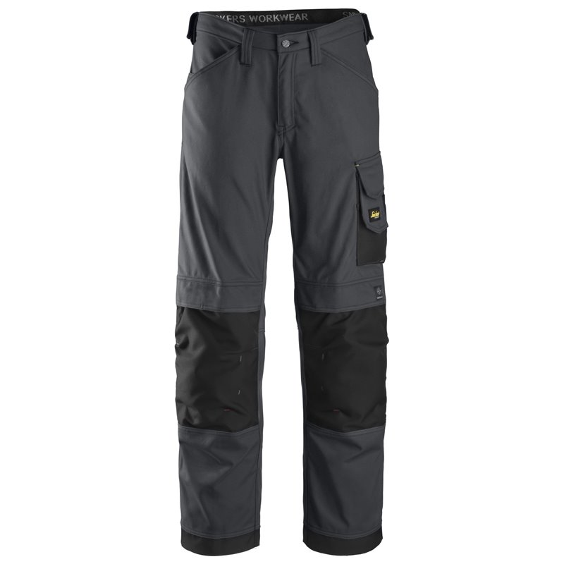 3314 Pantalón largo Canvas+ gris acero-negro talla 254