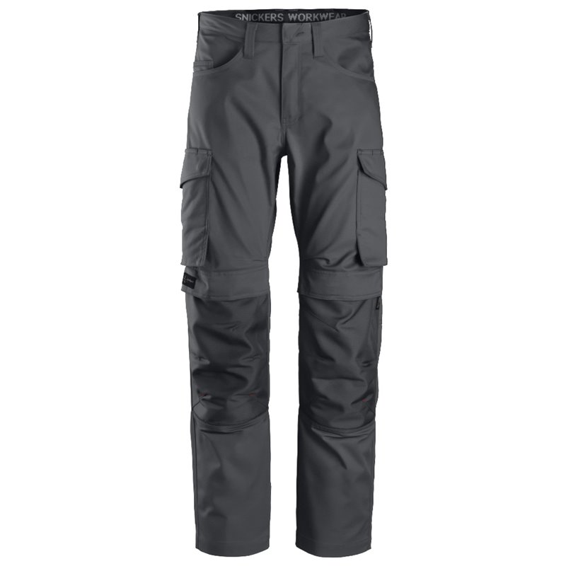 6801 Pantalón largo Servicios + Portarodilleras gris talla 208