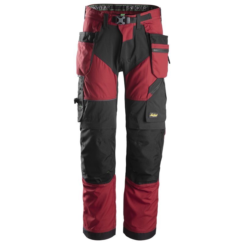 6902 Pantalón largo FlexiWork+ con bolsillos flotantes gris camuflaje talla 96