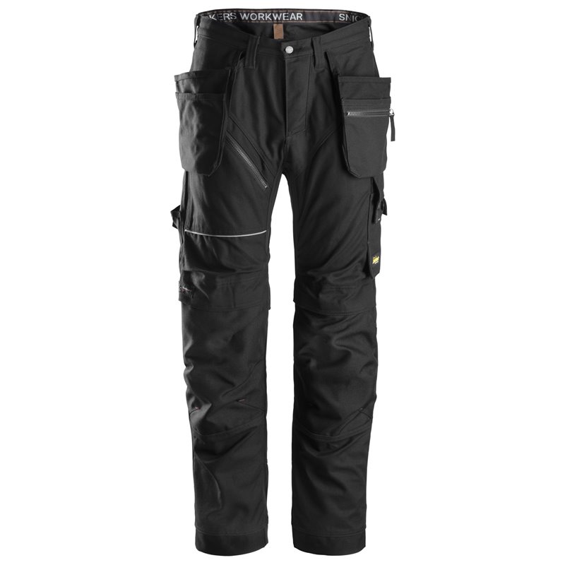 6215 Pantalón largo RuffWork Algodón con bolsillos flotantes negro talla 146