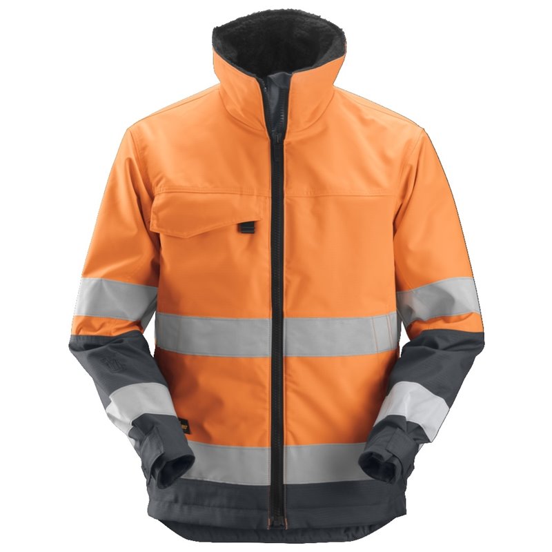 Chaqueta Core Aislada Alta Vis. CL3 naranja-gris acero T.XS