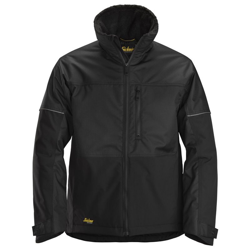 Chaqueta de invierno AllroundWork Negra talla S larga