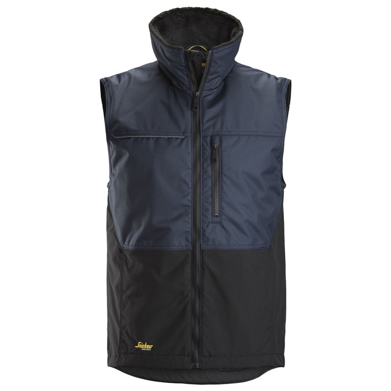 Chaleco de invierno AllroundWork Azul Marino/Negro talla M
