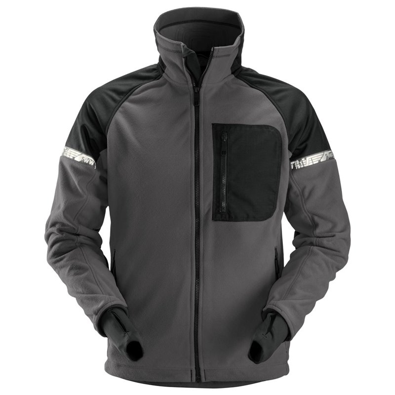 8005 Chaqueta forro cortaviento AllroundWork gris acero-negro talla S