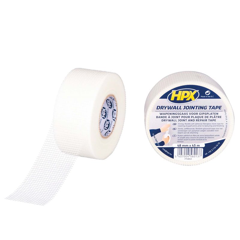 Cinta tapagrietas blanca (48mm x 45m)