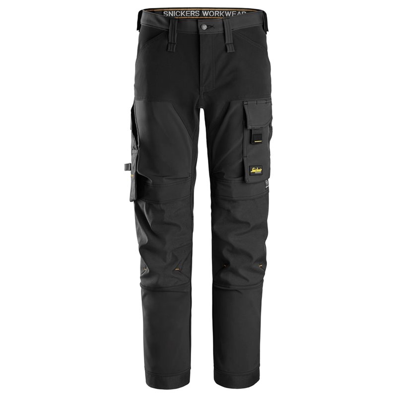 Pantalón largo trabajo elastico AllroundWork 6375 negro T.162