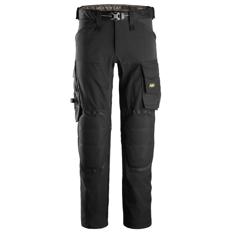 Pantalón elástico Rodilleras Capsulized™ AllroundWork 6593 negro T.112