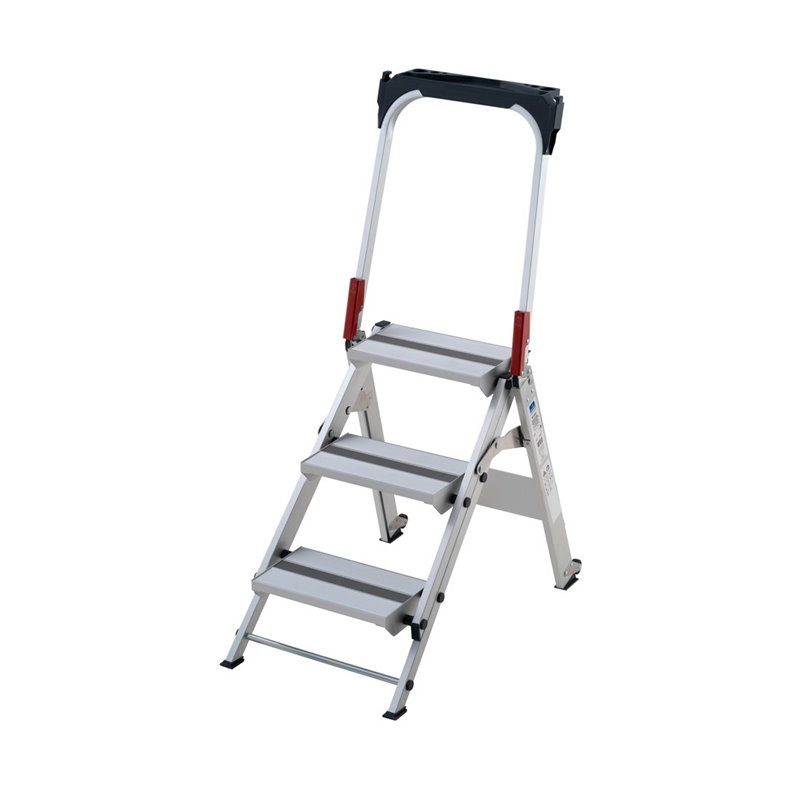 Taburete profesional aluminio (2 peldaños)