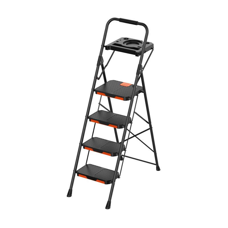 Taburete acero Solidstep (4 peldaños)