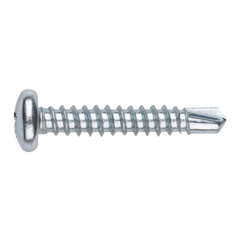 DIN-7504-N HT [CP] Tornillo autotaladrante de cabeza alomada. Zincado. Huella TX/OXBIT