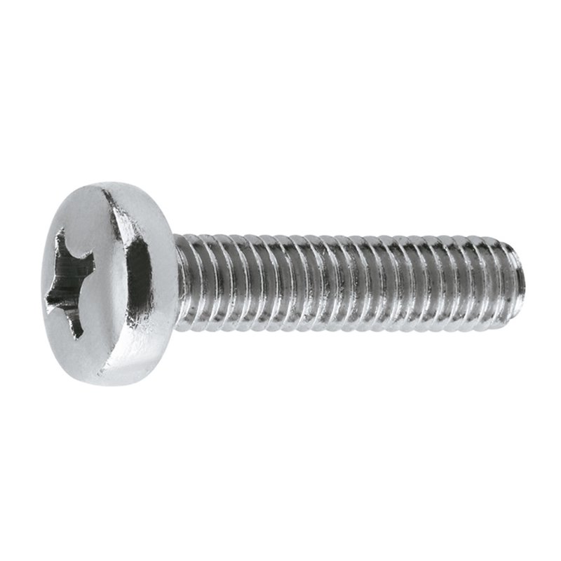 DIN-7985 [CP] Tornillo rosca métrica con cabeza alomada PH, 4.8. Tornillo rosca métrica con cabeza alomada PH, 4.8. Zincado
