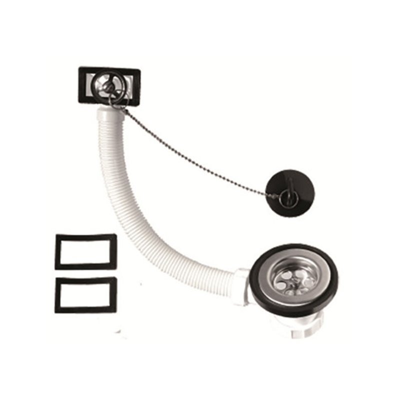 Conjunto de rebosadero para fregadero