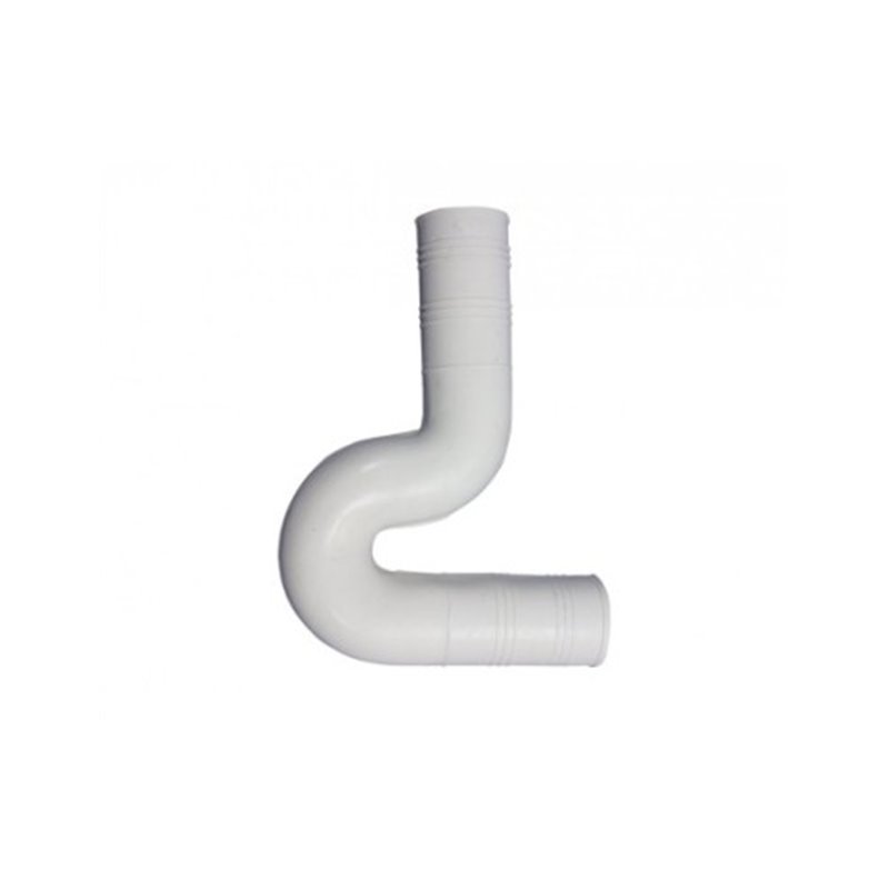 Desagüe flexible universal con salida horizontal - 35 x 40 mm