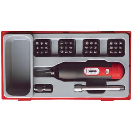 JUEGO DESTORNILLADOR DINAMOMETRICO 1/4" TTSD39 TTSD39 ASLAK REF.122500101