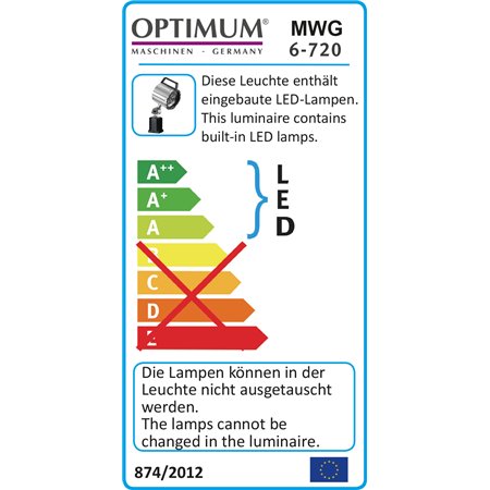 LAMPARA LED MWG 6-720 - 400+400