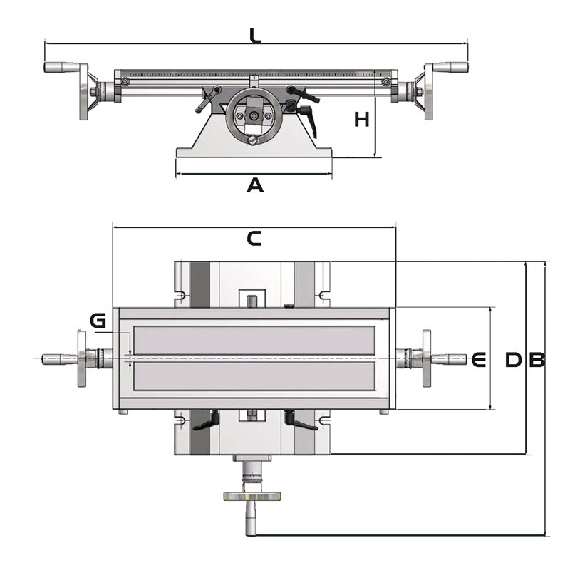 MESA COORDENADAS KT180 KT 180