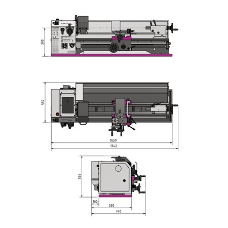 Torno de Bancada TM 3110 - 400V