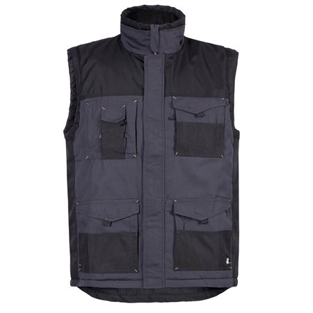 Chaleco multibolsillos 1206 ALI EXTREME GRIS - Talla L