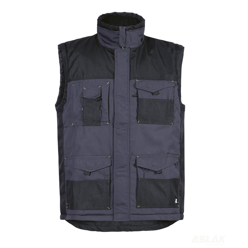 Chaleco multibolsillos 1206 ALI EXTREME GRIS - Talla M