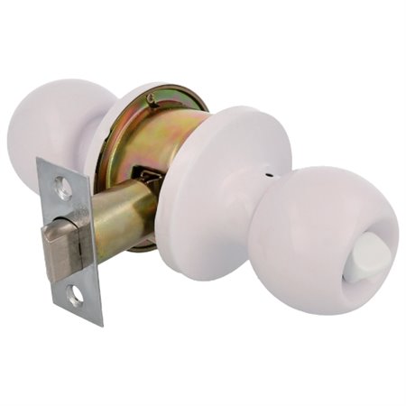 AMIG 12306  Pomo de puerta 612  Latón  Blanco