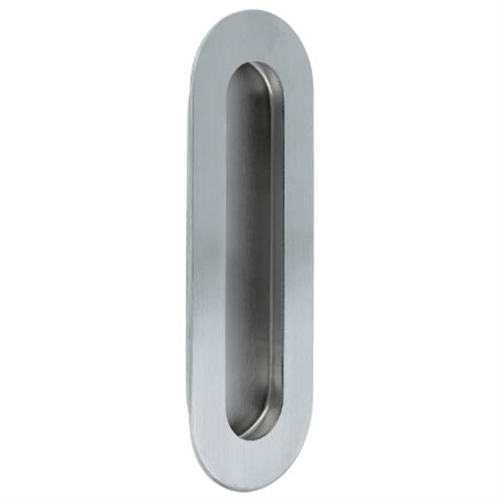 AMIG 17823  Tirador embutir 11  120 x 40 mm  Acero inoxidable 18/8  Mate