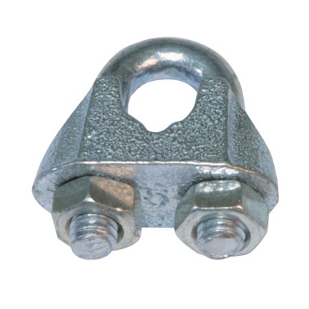 AMIG 19587  Sujetacables estribo 30100  Ø5 mm  Acero  Galvanizado