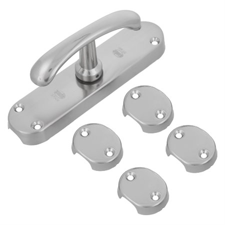 AMIG 21006  Falleba LOLA  150 x 38 mm  Zamak  Cromado mate