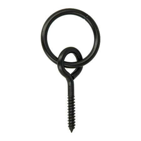 AMIG 24857  Anilla con hembrilla 508  Ø50 x 139 mm  Acero  Negro