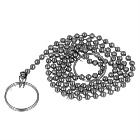 AMIG 24918  Cadena para tapón 30256  Ø3,2 mm x 60 cm  Latón  Cromado