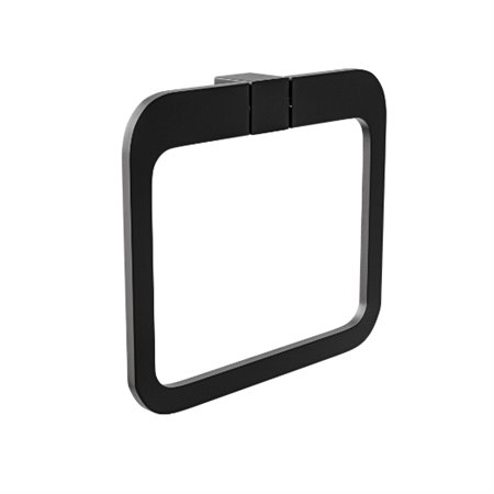 AMIG 25289  Toallero OMA-4  200 mm  Zamak  Negro mate