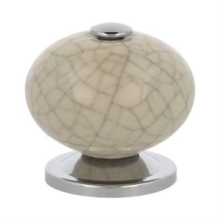 AMIG 25550  Pomo 824  Ø39 mm  Cerámica  Porcelana craquelada