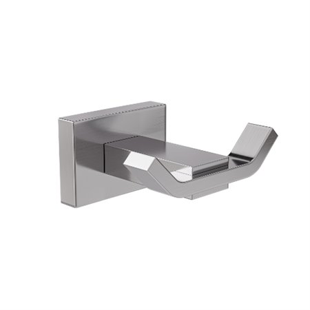 AMIG 25939  Colgador baño 8  35 x 50 mm  Zamak  Cromado brillo