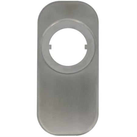 AMIG 29554  Embellecedor 10  165 x 74 mm  Acero inoxidable 18/8  Mate