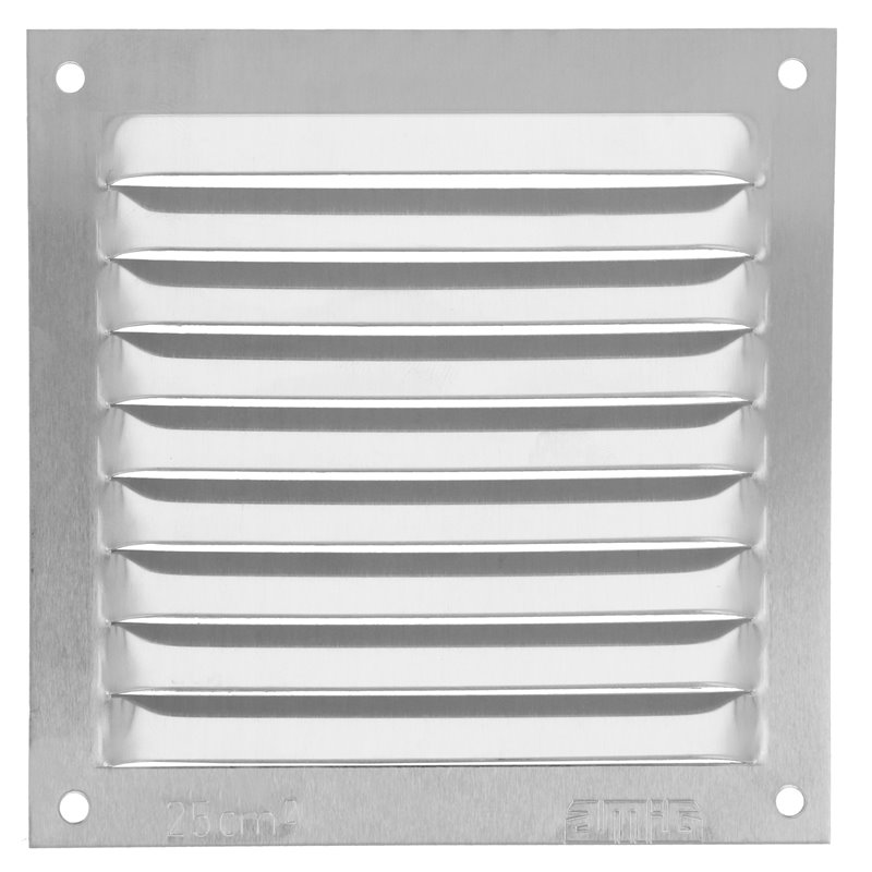 Rejilla AMIG Mod. 3 Plata 100 x 100 mm Paso del aire: 25 cm² - Pack 10 uds