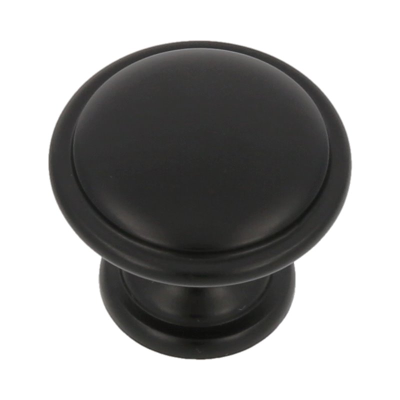 Pomo AMIG Mod. 804 Negro mate Ø28 mm