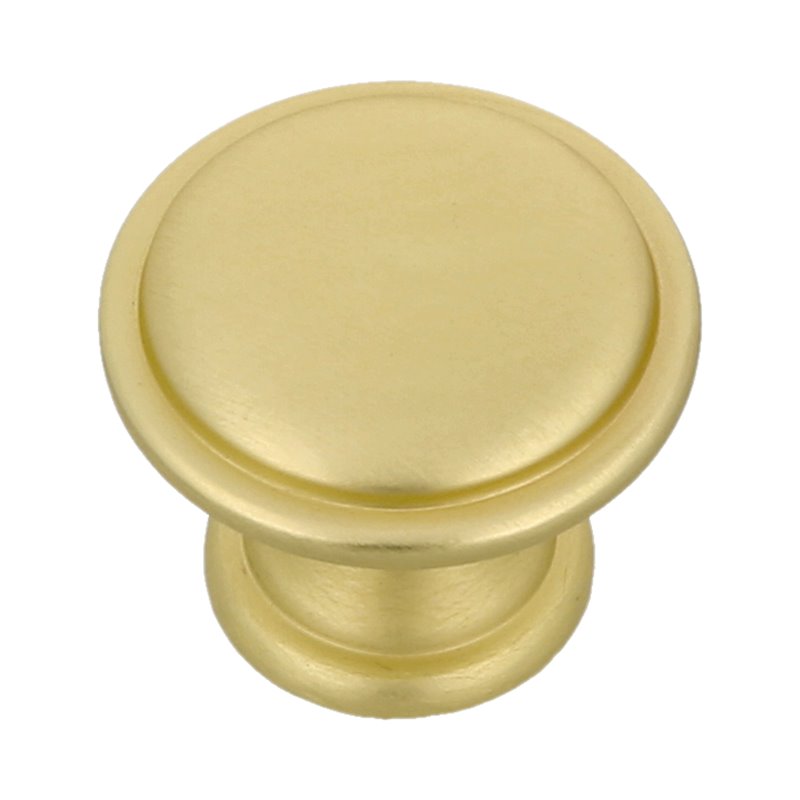 Pomo AMIG Mod. 804 Latonado cepillado Ø28 mm