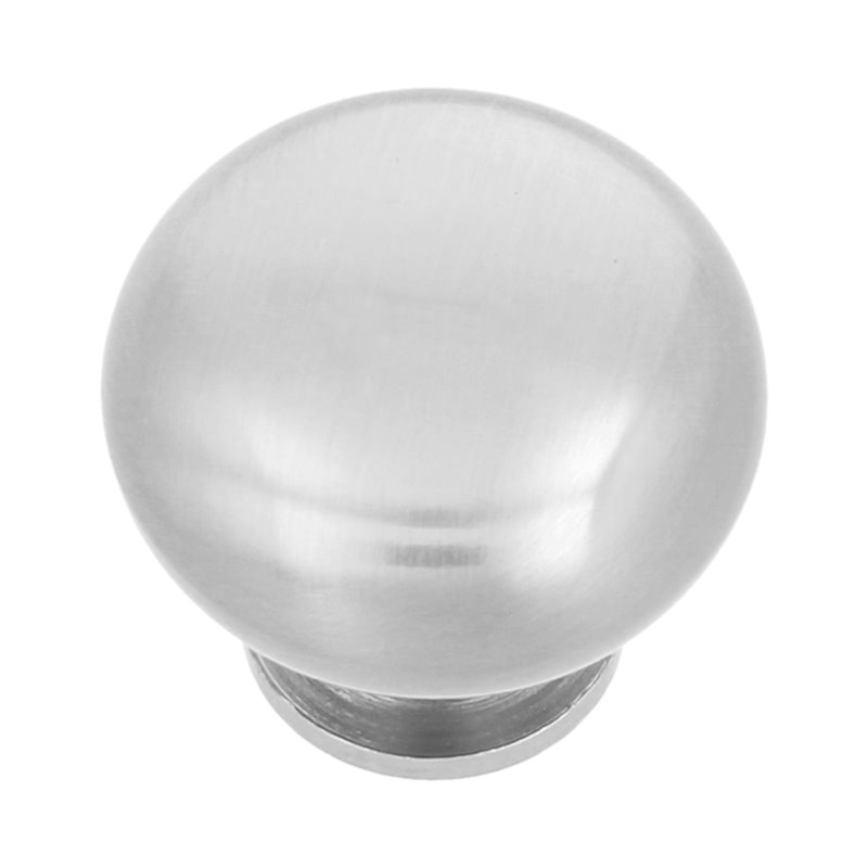 Pomo AMIG Mod. 807 Níquel cepillado Ø32 mm