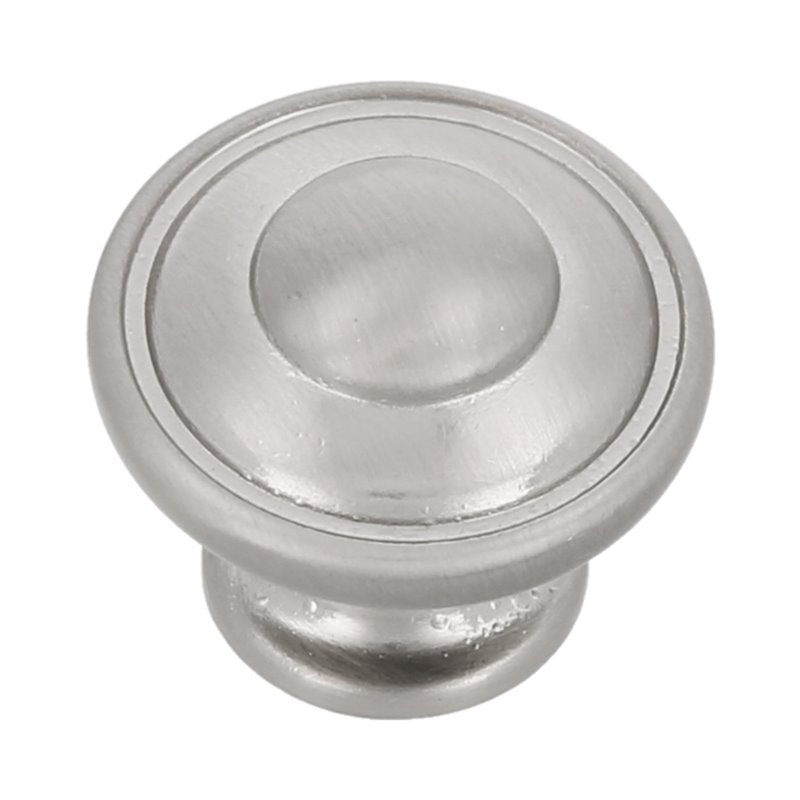 Pomo AMIG Mod. 809 Níquel cepillado Ø30 mm