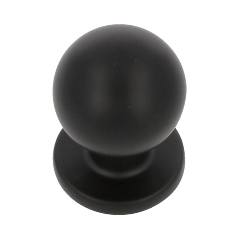 Pomo AMIG Mod. 811 Negro mate Ø25 mm