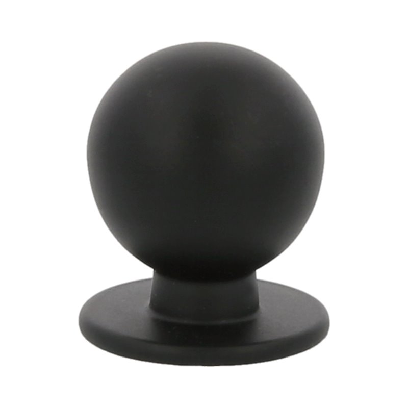 Pomo AMIG Mod. 815 Negro mate Ø22 mm