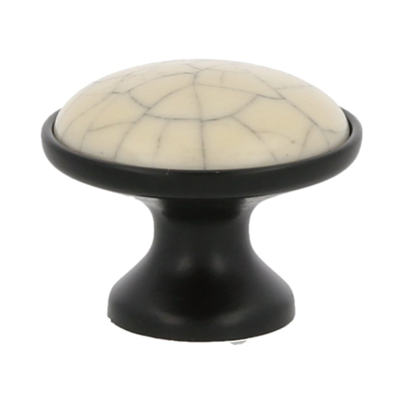 Pomo AMIG Mod. 822 Negro mate Ø29 mm