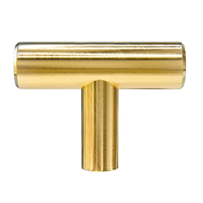 Pomo AMIG Mod. 826 Latonado cepillado 40 mm