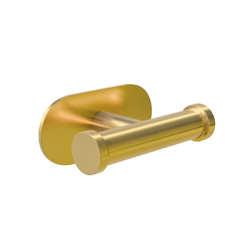 Colgador baño adhesivo AMIG Mod. EA-5 Oro mate 100 mm Adhesivo