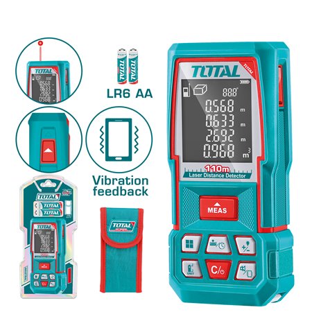 Medidor de distancia laser TOTAL TMT510369