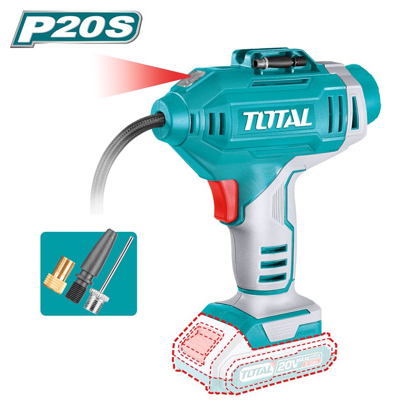 Compresor portátil TOTAL TACLI2018E 20V