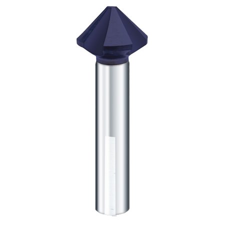 Avellanador HSS-TiN negro DIN 335 C 90° U-Flute serie 267 Evomaxx