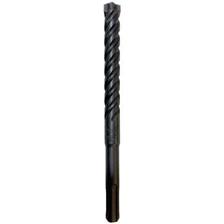 Broca para martillo SDS Plus con cabeza maciza en cruz y doble espiral