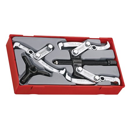 Juego de extractor universal de 3 garras TT804 2 IN 1 PULL SET TC-TRAY NO14 EXTR Teng Tools