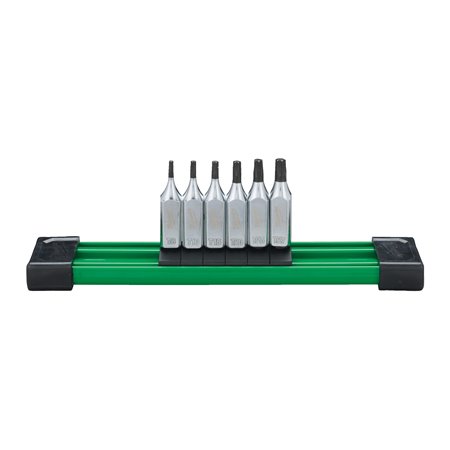 Juego de 6 vasos destornilladores de 1/4" Torx